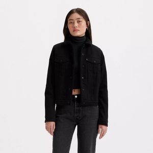 NWT Levi’s Original Sherpa Trucker Jacket - Black Size XL